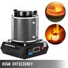 Gold Melting Furnace, 1350W, 1150 Max Temperature, Digital Electric Melting Furnace Machine, with 3 kg Ceramic Crucible, for Casting Refining Precious