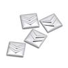 16mm Aluminum Car Emblem Key Sticker Accessories For Citroen C1 DS3 C2 C3 Vts C4 Saxo C4L C5 C6 C8 Xsara C3-XR Picasso Berlingo