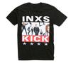 INXS Kick Обложка Альбома Музыка Ретро 100% Хлопок Футболка Мужские Футболки Топ Подарок Для Фанатов мужчины Женщины Черный