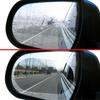 4 шт. Пленка для зеркала заднего вида автомобиля, Защита от дождя, тумана, водонепроницаемая, прозрачная ПЭТ-пленка