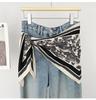 Women S Cashew Print Triangle Scarf For Spring Summer Fashion