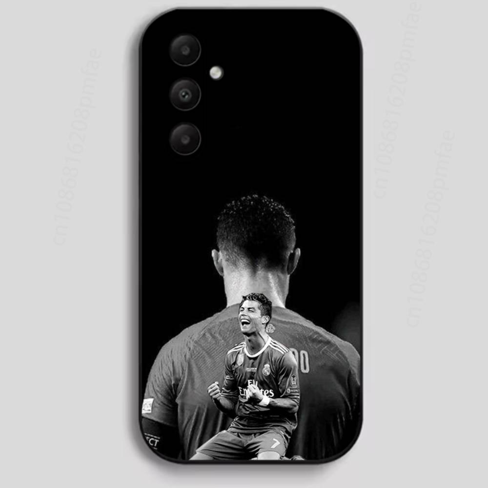 Футбольный чехол C-CR7 R-RonaldoS-S для Samsung GalaxyA20,21,,40,41,51,71 Ультразащитный корпус