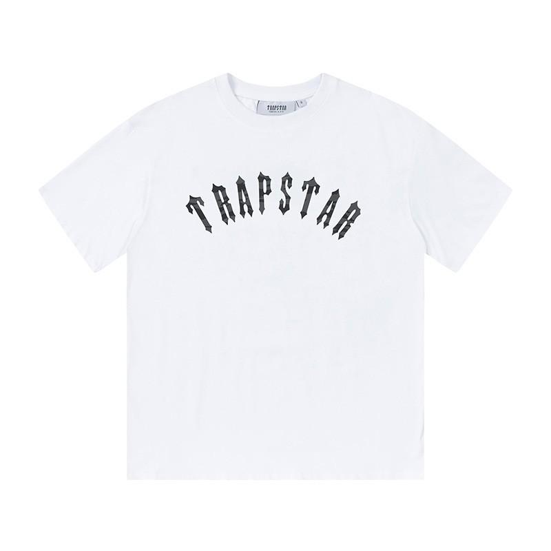 Gradient Letter Tiger Head Print Oversized Streetwear Tee Men Loose Fit Cotton Short Sleeve T-Shirt