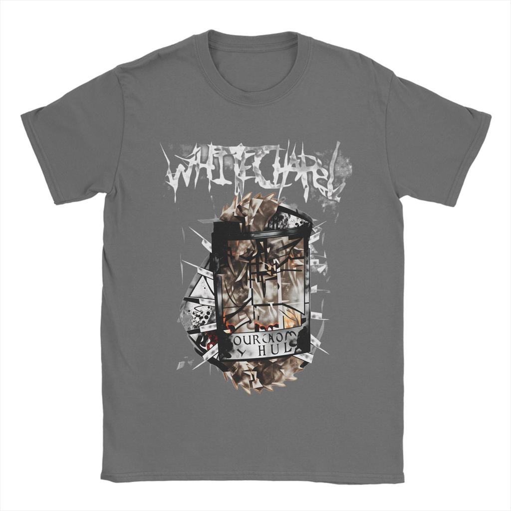 Rock Whitechapel Deathcore Band Art Unisexs T Shirts Amazing Tee Shirt Short Sleeve O Neck TShirt Cotton Gift Tops
