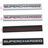 Supercharged Letter Car Sticker Emblem Auto Badge Decal