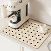 Diatomite Coffee Bar Mat Absorbent Heat Resistant Placemat for Table Kitchen Countertop Protection Quick Dry Coaster