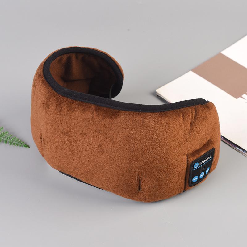 Умная маска для глаз с Bluetooth и беспроводными наушниками, 3D-помощником для сна и светоблокирующей крышкой для глаз