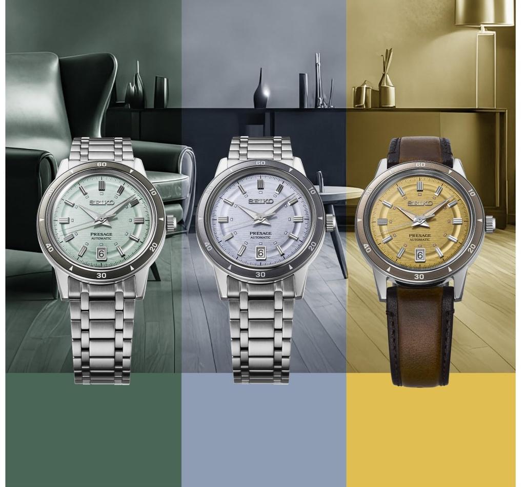 SEIKO PRESAGE SARY267 Автоматические мужские часы в стиле 1960-х годов Механические 41-часовой запас хода Япония