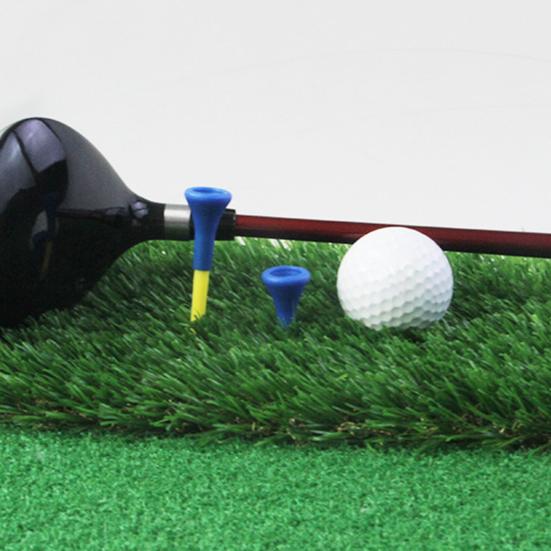 5 шт. футболок для гольфа, небьющиеся пластиковые футболки для гольфа оптом с широким мягким резиновым колпачком, уменьшающим трение