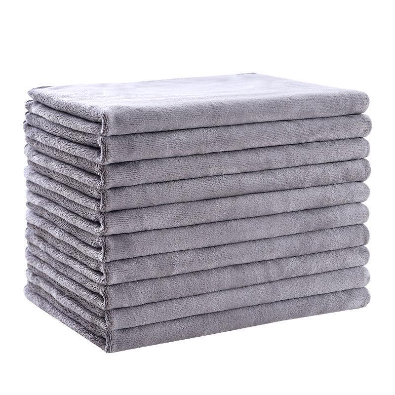 Набор из 10 полотенец для парикмахерской - Впитывающие, Прочные, Не линяющие обертывания для головы