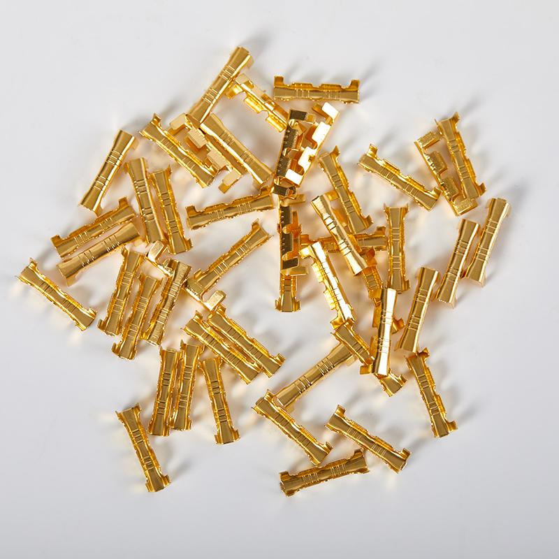 200Pcs 453 U-Terminal Lug Wire Butt Joint Cold Terminal, Fascia Of Small Tooth With Heat Shrinkable Tube 0.5-1.5Mm2