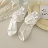 5 пар женских весенних и летних маленьких модных носков с милыми бантами из лент