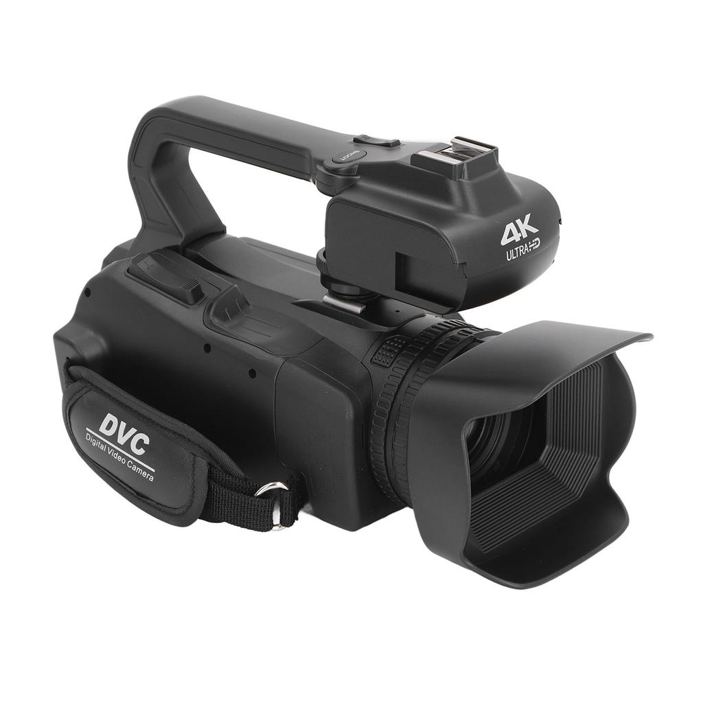 Видеокамера 4K 64MP 18x цифровой зум 4-дюймовый сенсорный экран Vlog Camera Lossless Output с пультом дистанционного управления