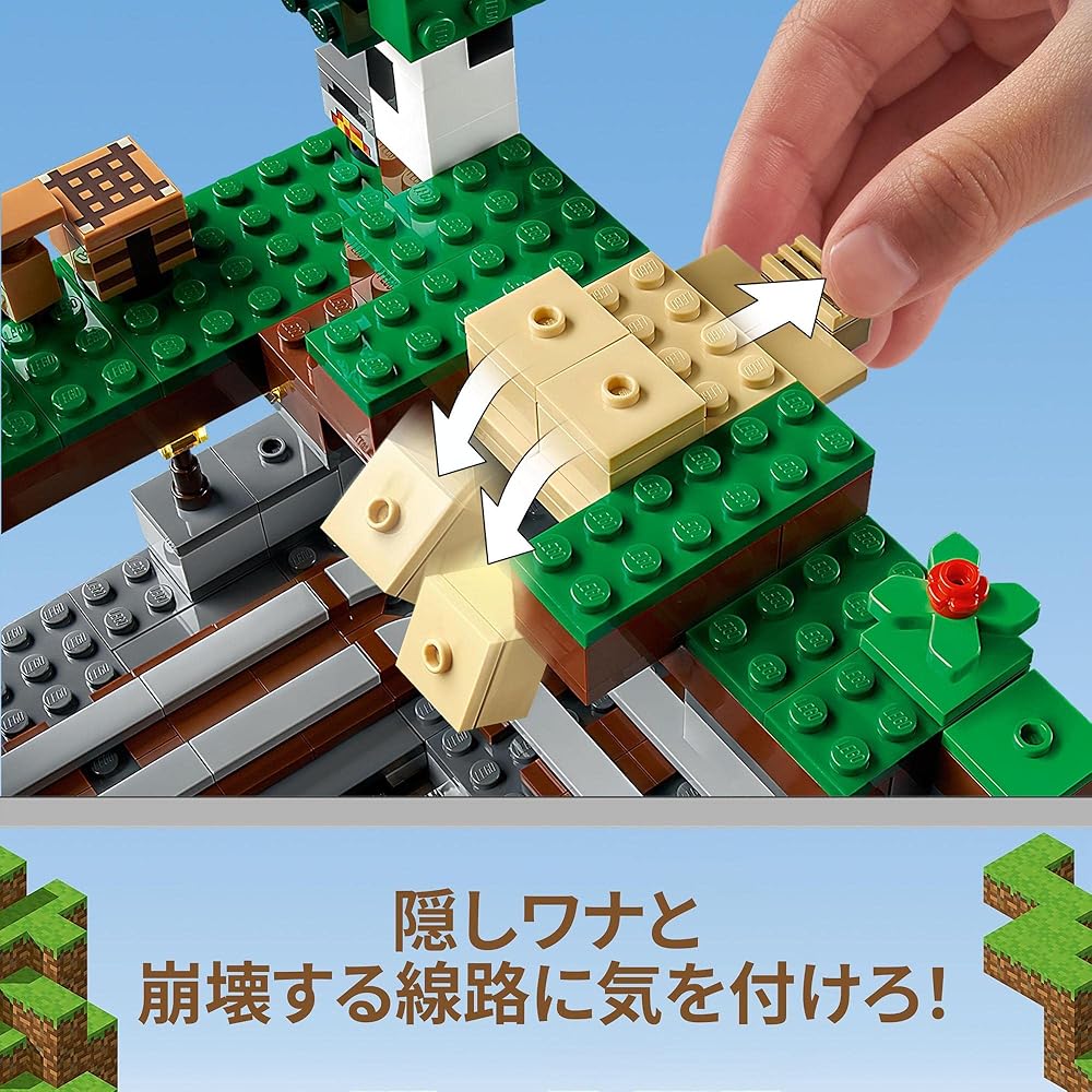 LEGO Набор Minecraft «Первое приключение» 21169 Игрушка для мальчиков и девочек от 8 лет