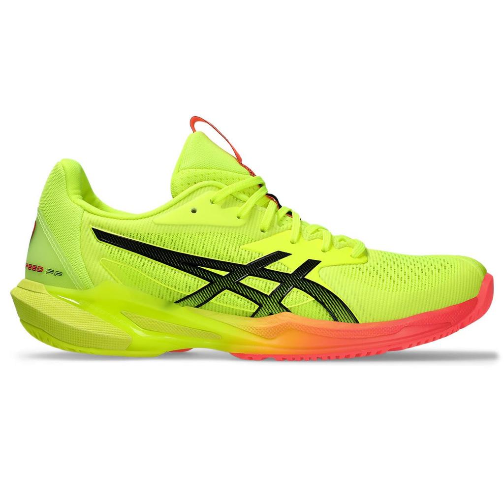 Теннисные туфли SOLUTION SPEED FF 3 PARIS 1042A275 Safety [ASICS] женские желтые/черные 24.0