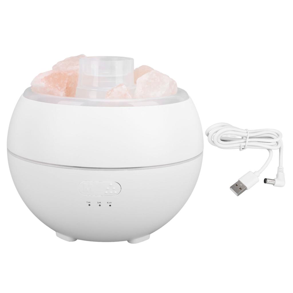 Colorful Salt Lamp Diffuser Multifunctional Aromatherapy Machine 360ml Large Capacity Aromatherapy