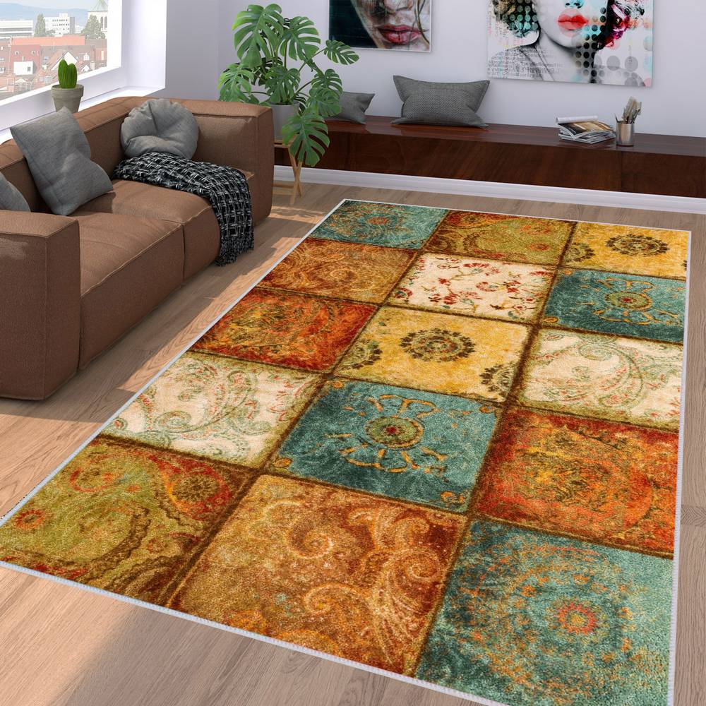 Eliana Home Моющийся ковер с принтом LNA1196