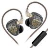 KZ Merga 2DD Dynamic Drivers HIFI Music Headphones In-Ear Wired Earphones 4 Driver Units