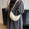 Женская сумка для пельменей, однотонная сумка через плечо, маленькая сумка через плечо