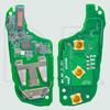 DR HU8435 4A Chip 433MHz VA2/HU83 Flip Car Remote Key P/N 98 139 654 77 For Peugeot Expert 308 3008 408 508 C3 C4 Cactus C5 C6