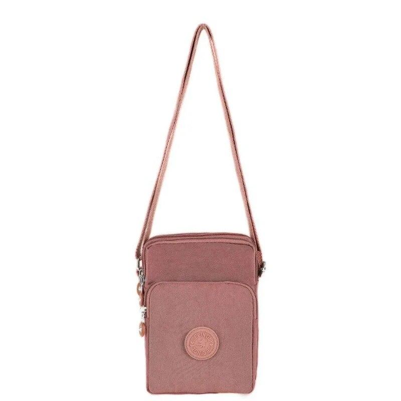 Shoulder Bags Version Mobile Phone Bag for Women Outside Toiletry Daily Necessities Storage Bags Nylon Cross Body Bags