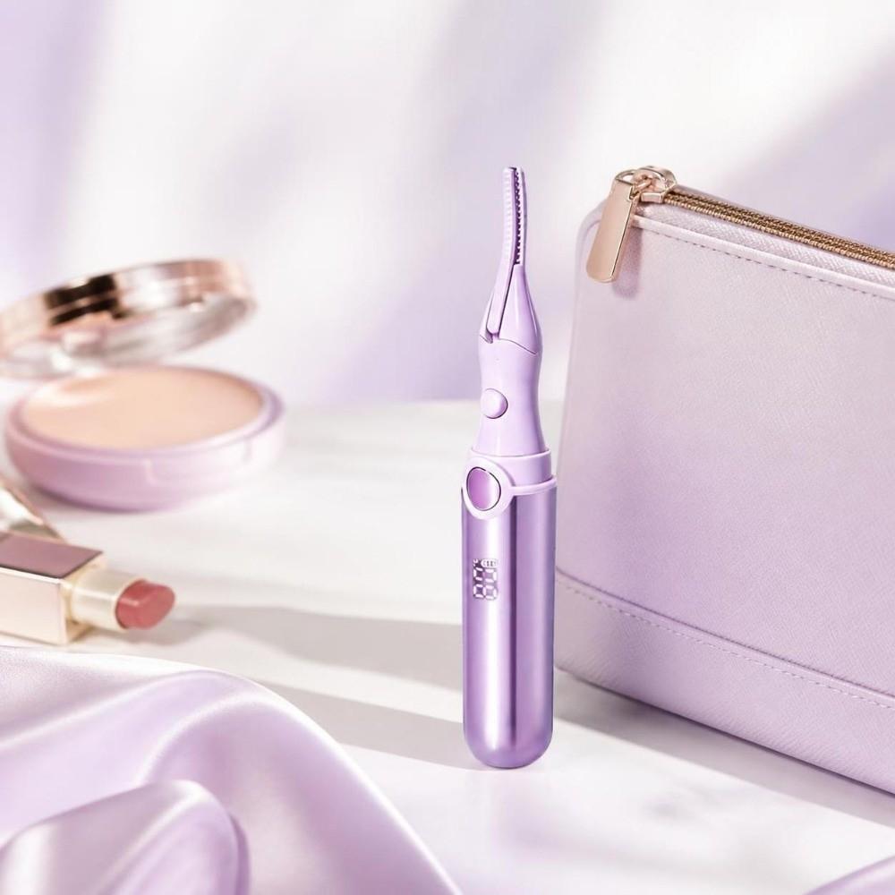 Fast Heating Electric Eyelash Curler Wide Angle Rechargeable Eyelash Curler Natural Lashes