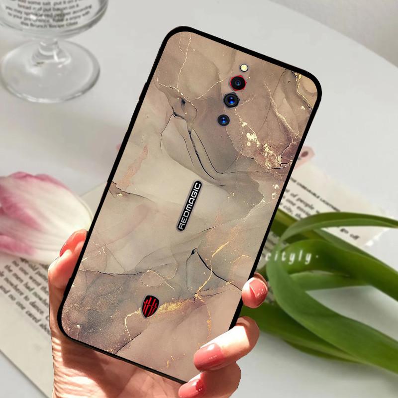 Для Nubia Red Magic 5S 5G Мягкий Силиконовый TPU Чехол для Телефона Для ZTE Nubia Red Magic 7 Pro Coque RedMagic 7S Ударопрочный Бампер