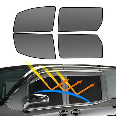Магнитные сетчатые солнцезащитные шторки BLUESEATEC для Toyota Voxy/Noah (80 серия), Простая установка и снятие, Совместимо с Voxy/Noah (Январь 2014 - Октябрь