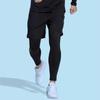 Men's Autumn/Winter Two-in-One Sports Leggings for Running, Training, and Basketball