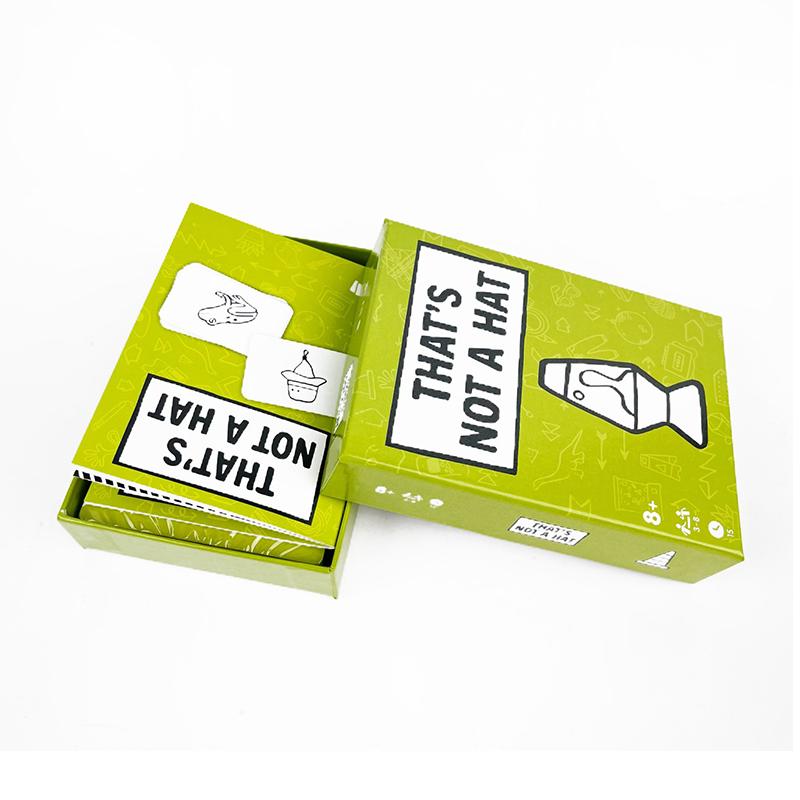 Это Не Шляпа Карточная Игра 3-8 Игроков Веселая Память Менеджмент Вечеринка Настольные Игры для Семьи Друзей Базовая Расширенная Версия