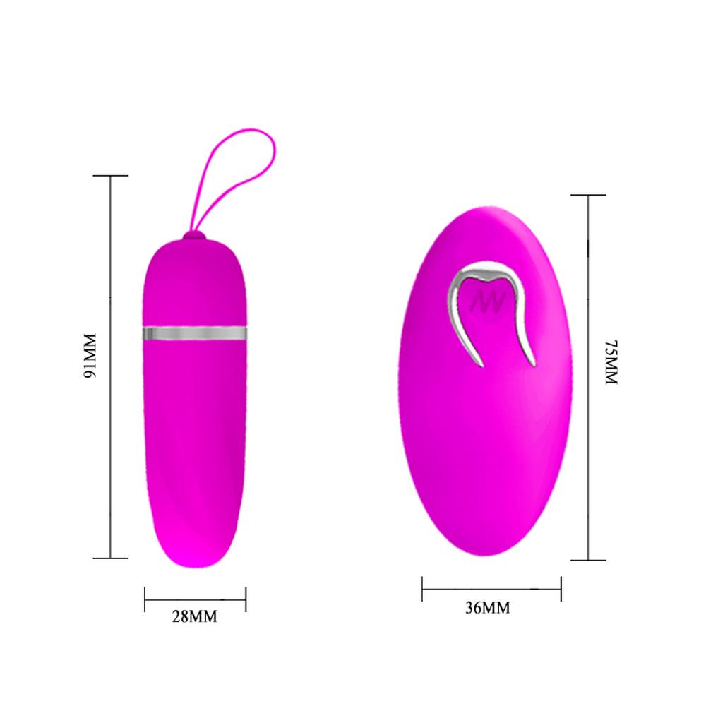 Бесшумный, но мощный вибратор Love Egg, 12-функциональная вибрация, беспроводной пульт дистанционного управления, вибрирующее яйцо