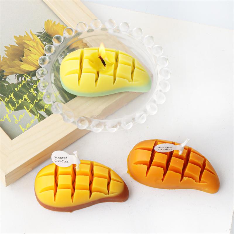 3D Большая Красная Форма для Свечи Гранат Силиконовая Ананас Ananas Мыло Воск Изготовление Эмуляционная Гуава Фрукт Манго Эпоксидная Смола Домашний Декор