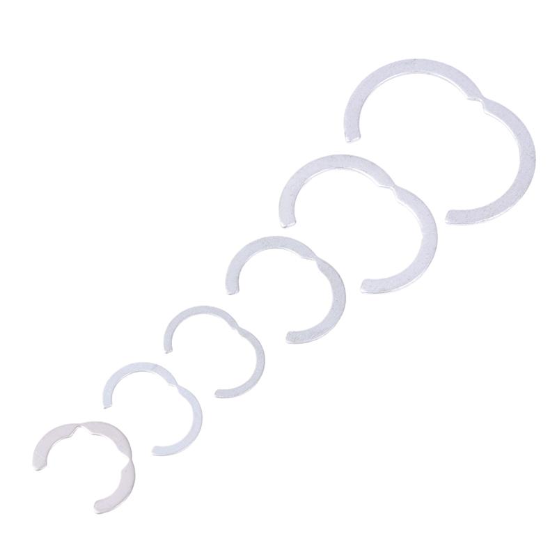 10 шт., сегментные кольца для гофрированной трубы из нержавеющей стали, кольца Dn16, Dn20, Dn25, Dn32, гофрированная труба для солнечной энергии, специальные стопорные кольца, солнечные детали