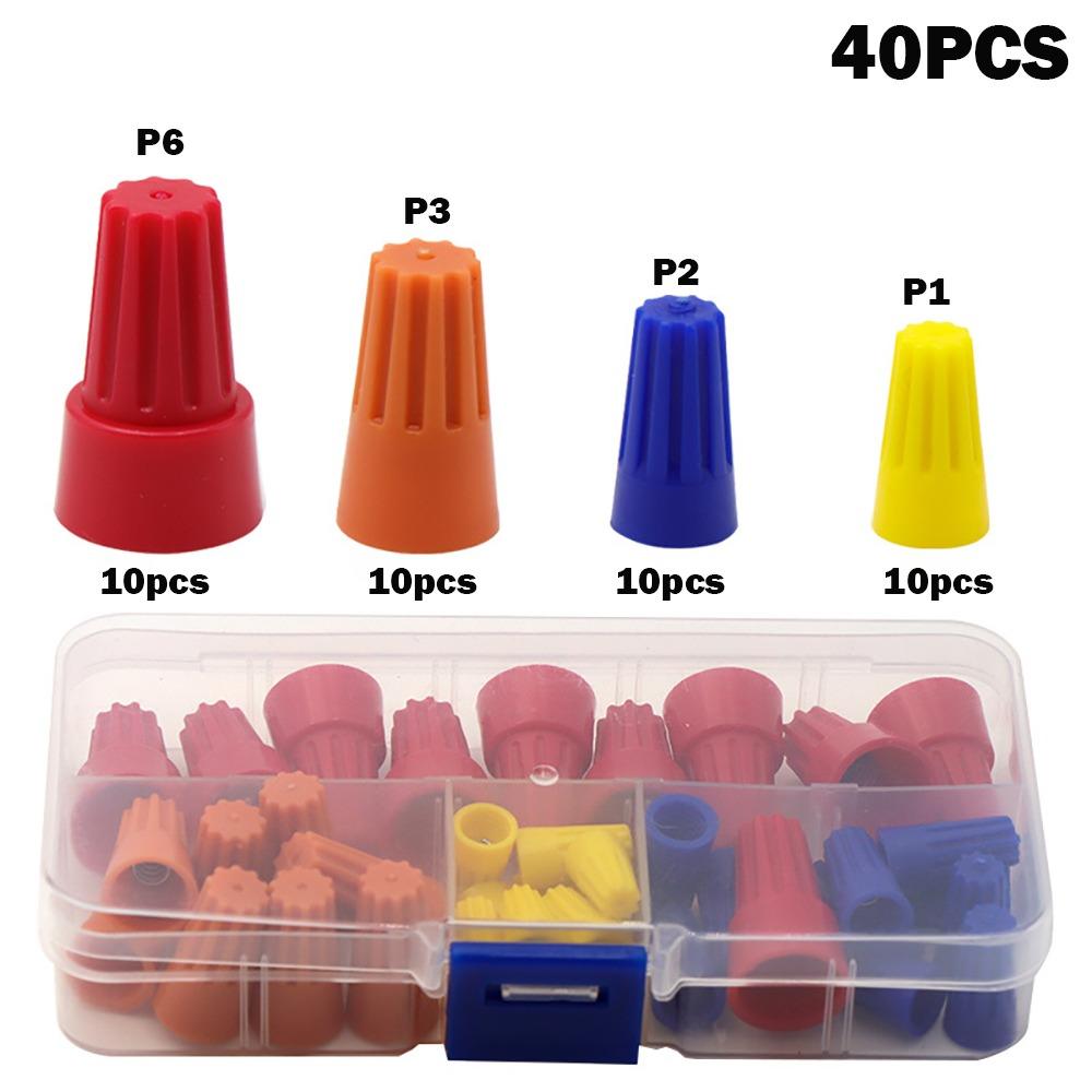 Insulated Wire Caps Colorful Twist Caps Nuts Twist Terminal Electrical Insulated Crimp Electrical