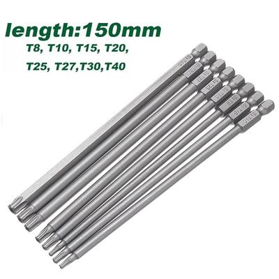 Бита для отвертки Torx Head 1 шт. 150 мм, длина 6,35 мм