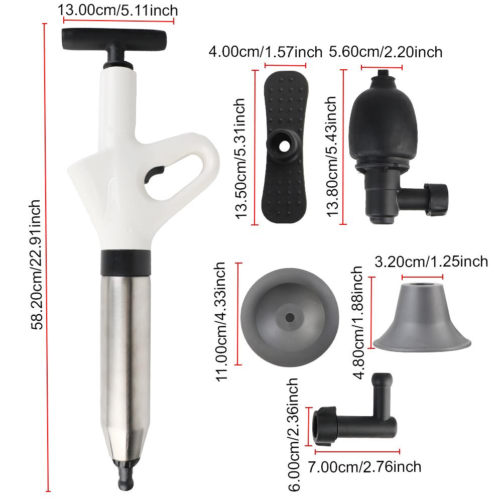 For Bath Toilets Bathroom Kitchen Dredge Clog Remover Dredge Clog Remover Sewer Pipe Unblocker