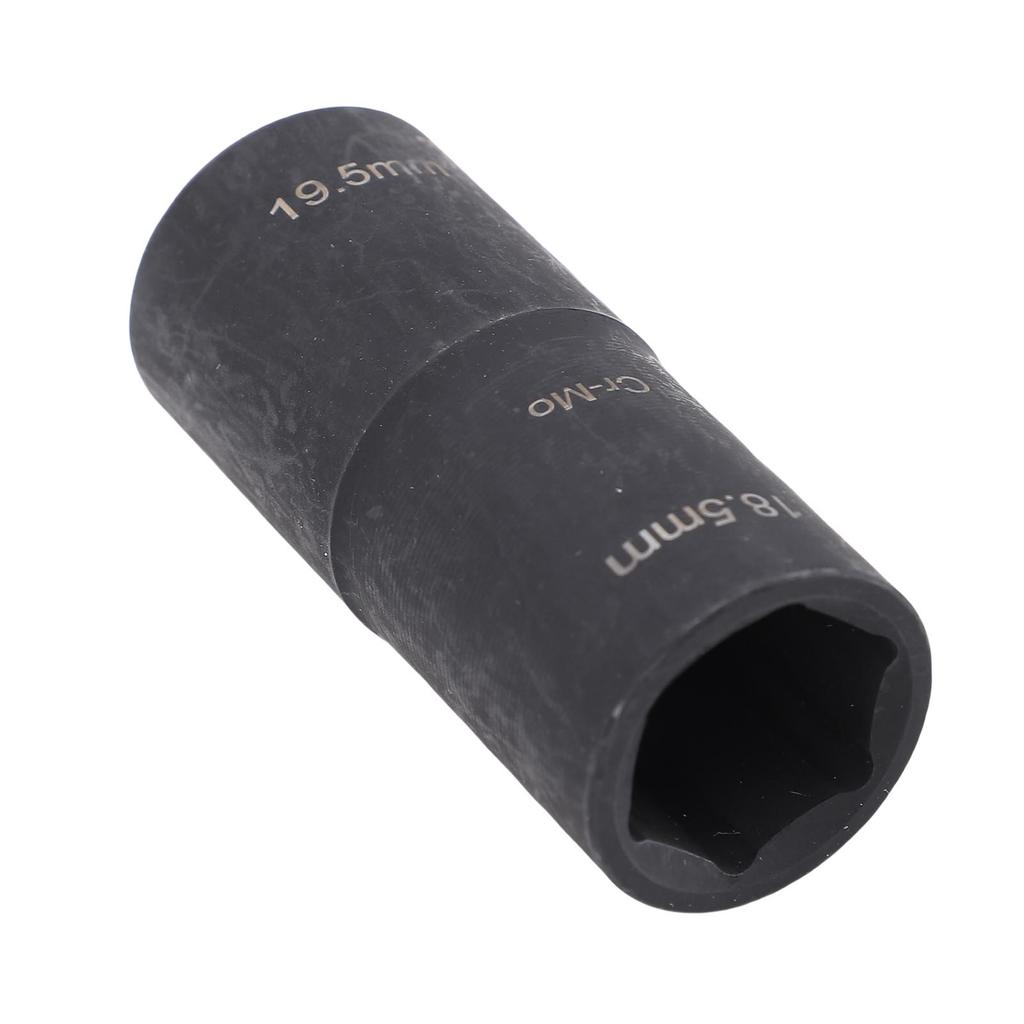 Торцевая головка для гаек 1/2 дюйма 18,5 мм 19,5 мм Ударная двухсторонняя головка для снятия гаек для автомобильного ремонта и обслуживания