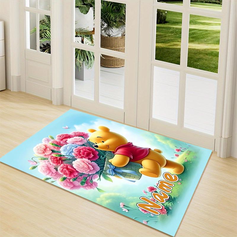 Custom Name Piglet's Night Garden Carpet Rug Customizable Soft Washable Anti-Slip Home Living Room Sofa Mats Personalized Rug. 0909395