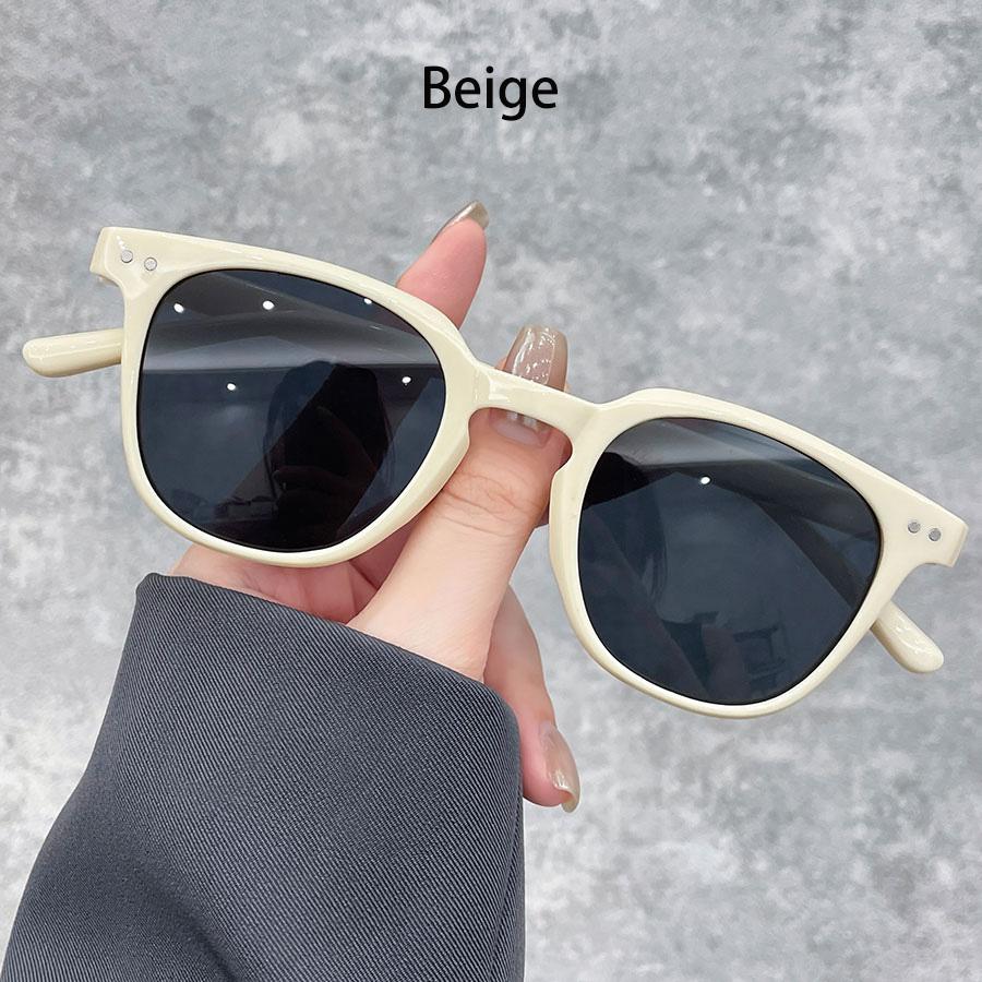 Fashion Small Round Unisex Women's Powder Blusher Gradient Pink Lenses Sunglasses Women Men Classic Metal Decoration Goggles