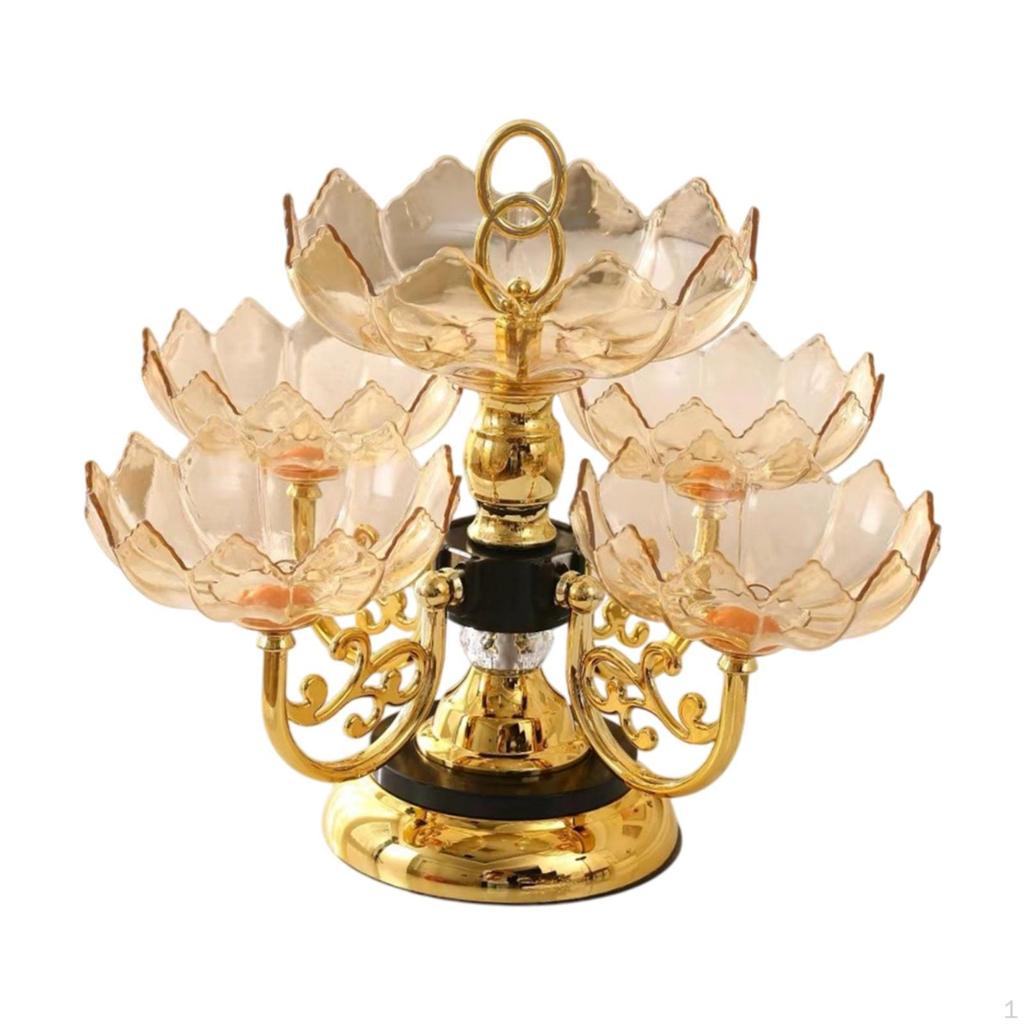 Вращающийся органайзер на 5 чаш для сухофруктов и закусок