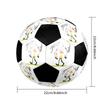 Pippi Longstocking Indoor Soccer Ball Colorful Machine Stitched PVC Size 5 Team Training Competition Ready Durable High-Bounce Cool Sports Gift