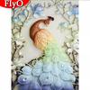 Набор для алмазной живописи животное 5D DIY Алмазная вышивка крестиком Павлин фотографии стразов мозаика домашний декор