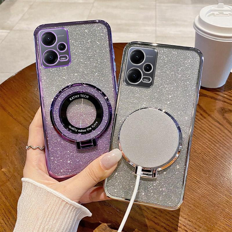 Блестящий чехол-подставка для телефона с кольцом для Oppo A3 A5 A5X Reno 14 13 FS 12 11 10 Pro 9 8 7 6 5 Lite 4Z 5Z 6Z 7Z 8Z 14F 13F 12F 11F