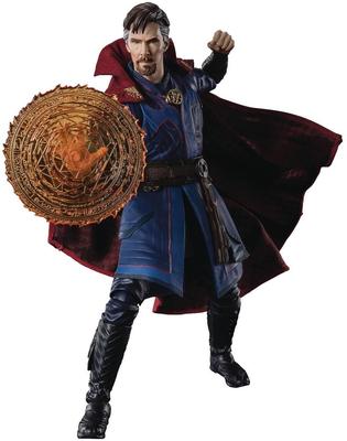 TAMASHII NATIONS MARVEL Доктор Стрэндж 160 мм окрашенная подвижная фигурка SHFiguarts (``Доктор Стрэндж/Безумие Мультивселенной'') приблизительно. АБС&ПВХ&Ткань