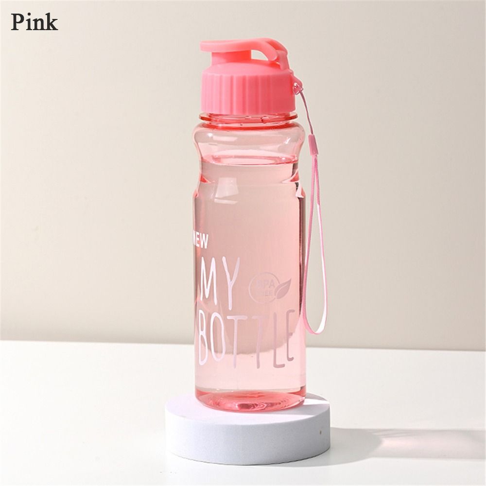550ML Travel Multi-color Sport Plastic Water Cup Water Bottle Large Capacity
