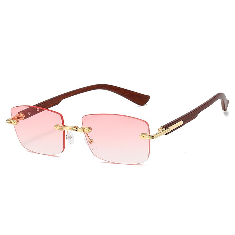 Ретро Мода Безободковые Круглые Солнцезащитные Очки Женские Мужские Высокое Качество Роскошный Бренд Солнцезащитные Очки Для Вождения На Открытом Воздухе Женские Мужские Очки UV400