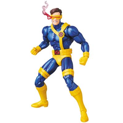 MAFEX №099 Люди Икс Циклоп Комиксная версия. Предварительно раскрашенная экшн-фигурка, высотой примерно 160 мм
