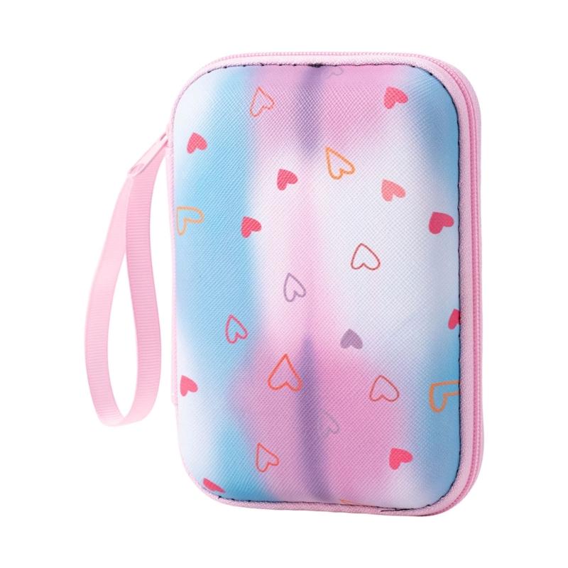 Multicolored Cartoon Shockproof Storage Case Waterproof EVA Materials Compact For Camera Gear School Supplies