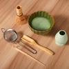 Набор для матча DiDiBirDi, набор для чайной церемонии из 6 предметов включает чашу для матча, подставку для венчика для матча, бамбуковую ложку для матча и традиционный бамбуковый часен (Чейзен)