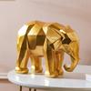 Vintage Abstract Elephant Figurine Resin Sculpture with Smooth Finishing for Decoration, Living Room, Shelf, Mantel, Home Decor